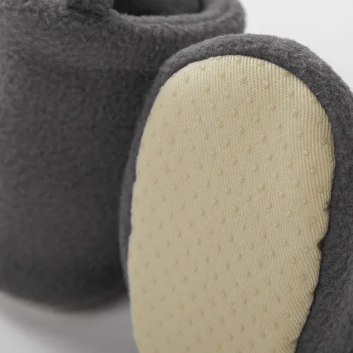 Vista 4 de pureborn Botines de invierno para bebé, de forro polar, antideslizantes, para cuna