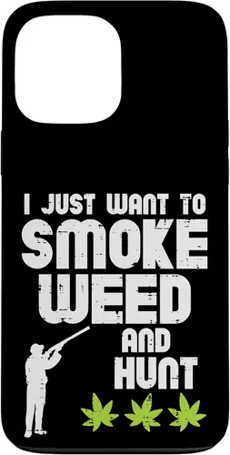 Vista 23 de iPhone 16 Smoke Weed Hunt Funny Hunting Cannabis 420 Hunter Hombres Mujeres Caso