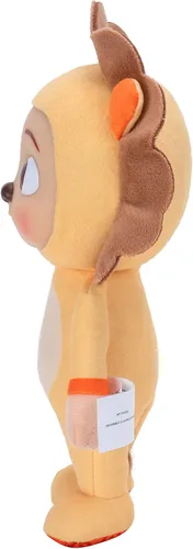 Vista 4 de CoComelon Temático de peluche JJ Little Lion de 8 pulgadas, inspirado en su programa favorito, juguetes para preescolares