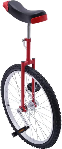 Vista 12 de CNCEST Monociclo de rueda de 16 pulgadas con llanta, marco de acero unisex y rueda de aleación, monociclo al aire libre, asiento ajustable