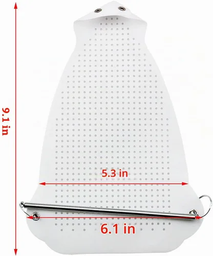 Vista 5 de Cubierta protectora para zapatos de planchado, base antiquemaduras para plancha eléctrica