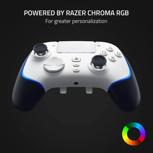 Vista 7 de Razer Wolverine V2 Pro Wireless Gaming Controller for PlayStation 5 PS5 PC HyperSpeed Wireless - Mecha-Tactile Action Buttons - 8-Way Microswitch