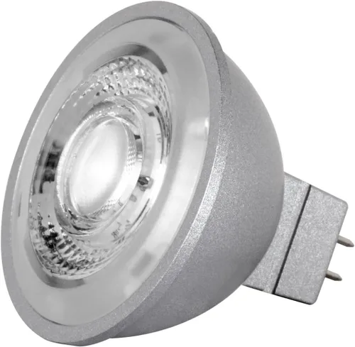 Vista 7 de Satco S8635 - Bombilla LED MR16 de 8 W con respaldo plateado, base GU 5.3, regulable, haz de 15 grados, 2700 K