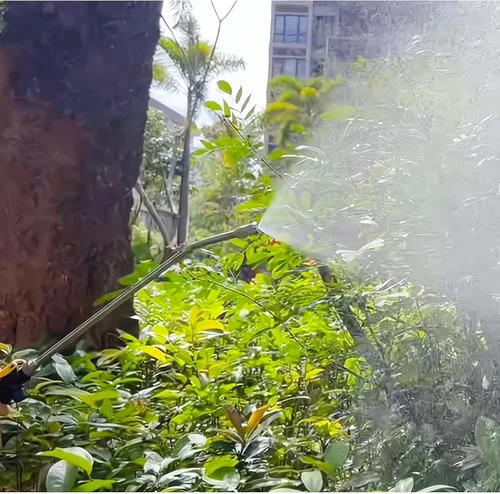 Vista 2 de Varita rociadora de repuesto para Ryobi, varita rociadora de acero inoxidable con boquilla ajustable, varita de gatillo y manguera para rociador