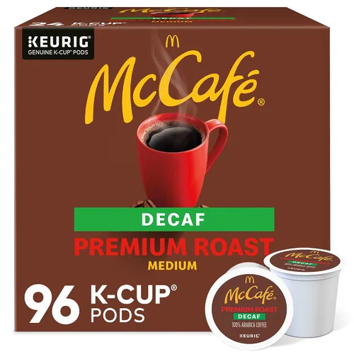 Vista 22 de McCafe Café descafeinado tostado premium, cápsulas Keurig K-Cup de una sola porción, descafeinado, 60 unidades, (6 paquetes de 10)