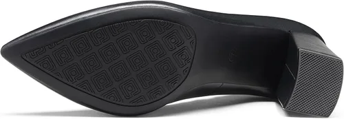 Vista 5 de DREAM PAIRS Zapatos de tacón alto y grueso para mujer, con puntera cerrada, puntera puntiaguda, para boda, fiesta, elegante, sin cordones