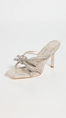 Vista 2 de Loeffler Randall Sandalias de cuero con lazo para mujer