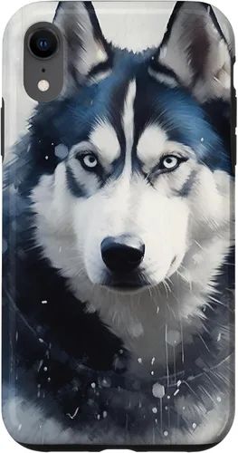Vista 25 de Siberian Husky Funda para iPhone 17