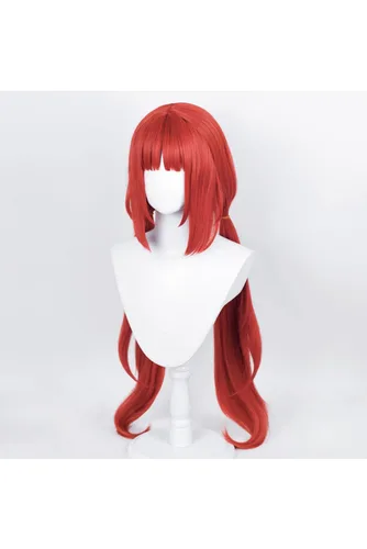 Vista 2 de Weisope Nilou Genshin Impact Peluca Cosplay Genshin Nilou Peluca de disfraz de Halloween