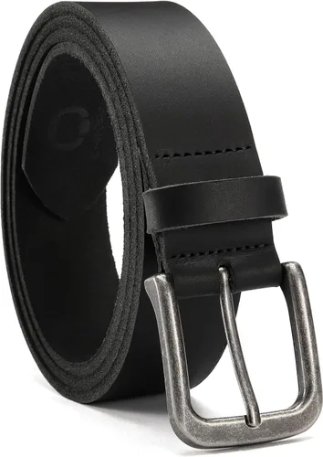 Vista 22 de CHAOREN Cinturones de cuero para hombre - Cinturón de 35mm de cuero genuino para jeans - Regalo para hombre para vestir casual