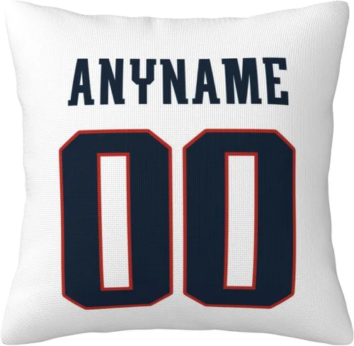 Vista 32 de Fundas de almohada de fútbol – Fundas de almohada personalizadas con cualquier nombre y número, regalo personalizado para hombres, mujeres y niños