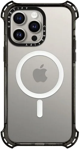 Vista 28 de CASETiFY Funda Bounce para iPhone 16 Pro [a prueba de golpes, 21.3 pies, protección contra caídas de grado militar 6X, compatible con Magsafe] Azul