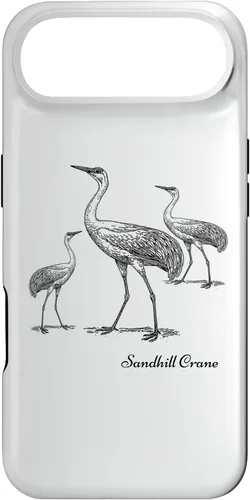 Vista 27 de Sandhill Crane Bird Ornithology Case for iPhone 17