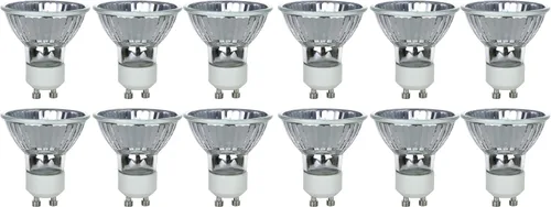 Vista 11 de Sunlite Bombilla halógena 40712 MR16, 35 vatios, inundación de 38°, 120 voltios, vida útil de 2000 horas, regulable, base GU10, protector
