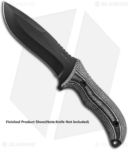 Vista 8 de Micarta cuchillo mango material losas cuchillos herramienta personalizada DIY para la fabricación de cuchillos Cuchillas en blanco