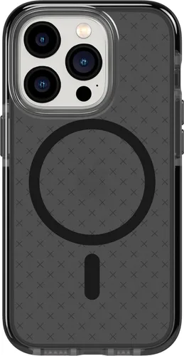 Vista 26 de tech21 iPhone 14 Pro Max Evo Check compatible con MagSafe® – Funda protectora delgada y absorbente de golpes con protección FlexShock Multi-Drop