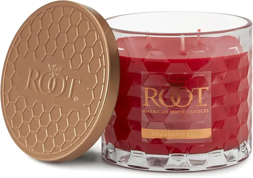 Vista 23 de Root Candles Velas Aromáticas Mezcla de Cera de Panal Vela Artesanal Premium, Veriglass Pequeño, Limón y Bergamota