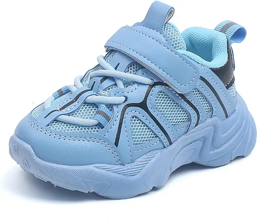 Vista 3 de Elaborate Sandalias de vestir para bebés, niños y niñas, zapatos deportivos de malla casuales para niños pequeños para correr y bebés