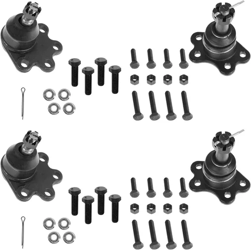 Vista 20 de TRQ Juego de juntas esféricas delanteras superior e inferior para lado del conductor y del pasajero Compatible con Acura TL 2009-2014 Acura TSX