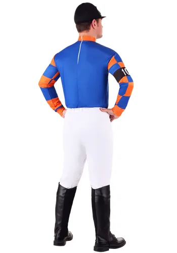 Vista 2 de Disfraz de Jockey del Kentucky Derby para Hombre Multicolor