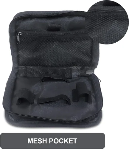 Vista 9 de Estuche de viaje para diabetes, estuche organizador de transporte para diabéticos, estuche para monitor de glucosa, bolsa de almacenamiento