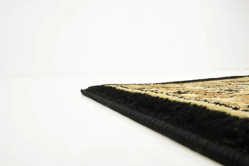 Vista 8 de Unique Loom Wildlife Collection - Alfombra con diseño de borde con temática de animales inspirada en el mundo salvaje, con diseño de guepardo
