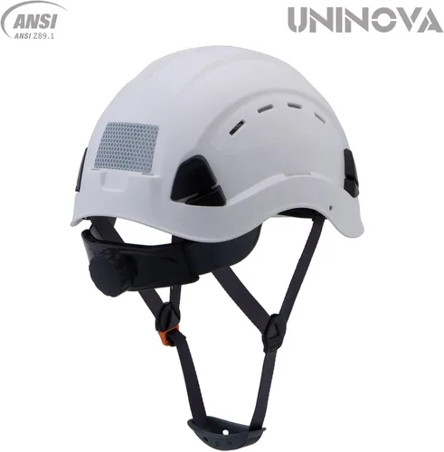 Vista 4 de Casco duro OSHA con visera ANSI Z89.1 aprobado ventilado casco de seguridad Cascos De Construcción