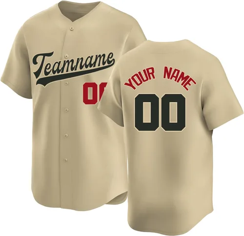 Vista 22 de Camiseta de béisbol personalizada cosida con el nombre del equipo, número de equipo, camisas con logotipo, uniforme deportivo impreso para hombres