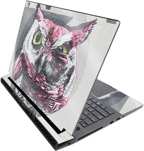 Vista 290 de MightySkins - Skin brillante con purpurina para Alienware M17 R3 (2020) y M17 R4 (2021) - Diversión de los años 90 Acabado duradero con purpurina