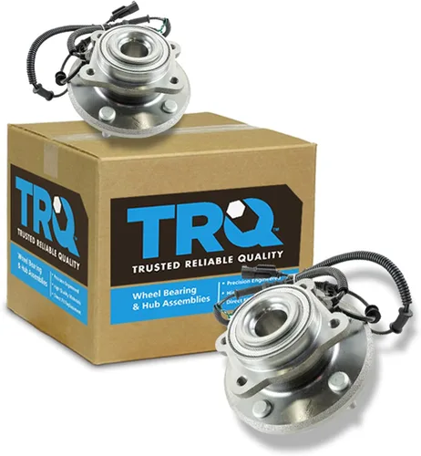 Vista 169 de TRQ Juego de 2 rodamientos de rueda delantera y conjunto de cubo compatible con Tesla 3 2020 Y 2018-2019 para Tesla 3 2020 Tesla Y AWD 2018-2019