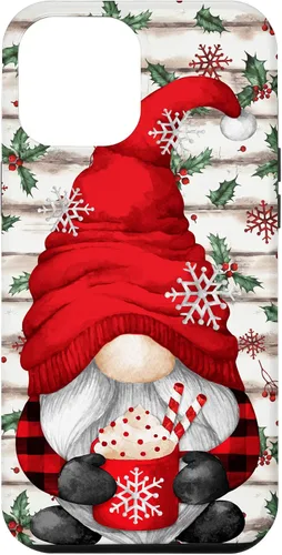 Vista 26 de Cute Christmas Gnome for Women with Hot Cocoa Mug for Xmas Case for iPhone 17