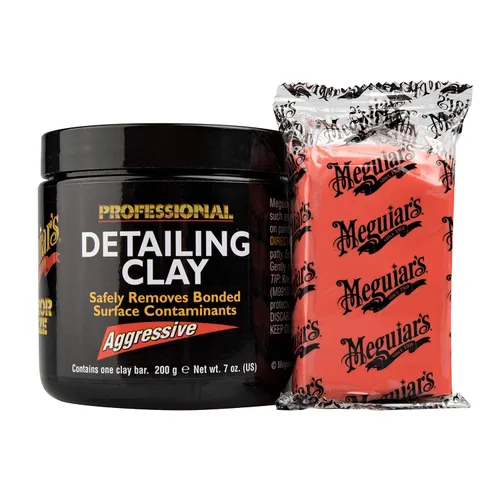Vista 2 de Meguiar's - Juego de arcilla de restauración de faros de coche