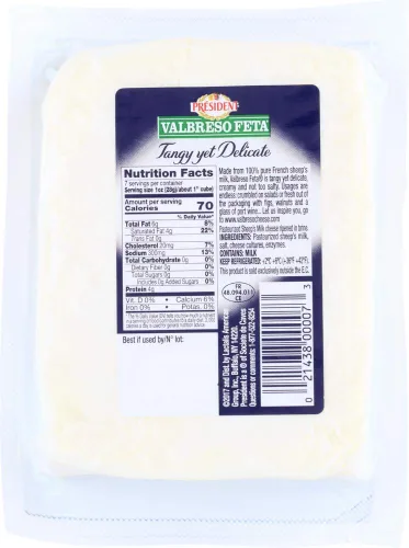 Vista 2 de (No es un estuche) queso feta francés 100% leche de oveja pura