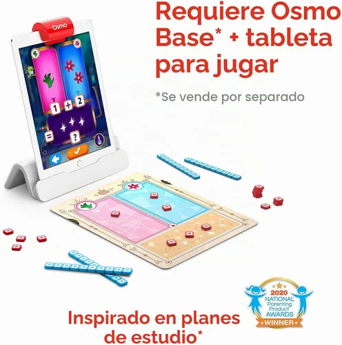 Vista 2 de Osmo Math Wizard: Magical Workshop, Ages 6-8, Addition & Subtraction Game