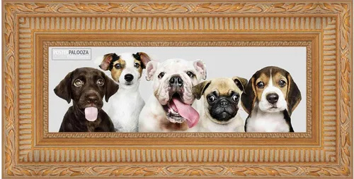 Vista 12 de Poster Palooza 5x5 Inch Ornate Gold Complete Wood Square Picture Frame with UV Acrylic Plexiglass, Foam Board Backing & Hardware Included - 5x5 Inch