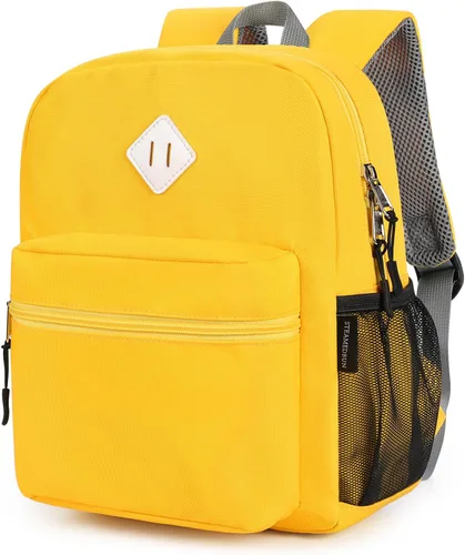 Vista 70 de Mochila para niños pequeños STEAMEDBUN para niños y niñas, mochila escolar para niños pequeños, Negro, 15 pulg., pequeña, Classic