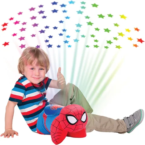 Vista 3 de Pillow Pets Marvel Spider-Man, 11" Sleeptime Lite
