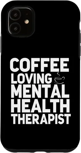 Vista 5 de iPhone 15 Regalos de consejero para terapeuta de salud mental Café Caja de Navidad