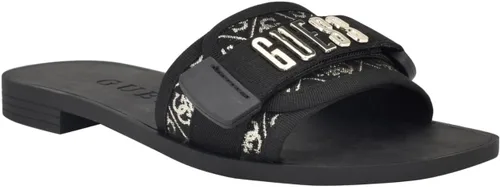 Vista 7 de GUESS Women's Elyze Logotipo dorado/marrón 710