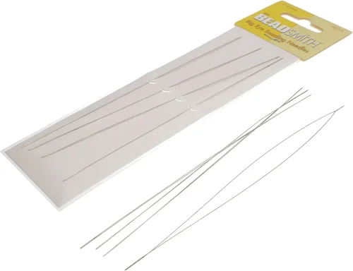 Vista 8 de The Beadsmith Agujas de cuentas de ojo grande, 2.125 pulgadas, 4 por tarjeta, puntos afilados, uso para costura general, tejido y bordado, muy fácil