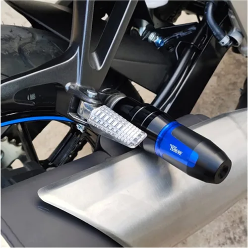 Vista 6 de Para XTZ750 XT660Z XT 660 Z XTZ1200 XT1200Z / ZE Super Tenere XTZ 1200 Escape Frame Sliders Crash Pads Protector Falling Frame Sliders Anticaída
