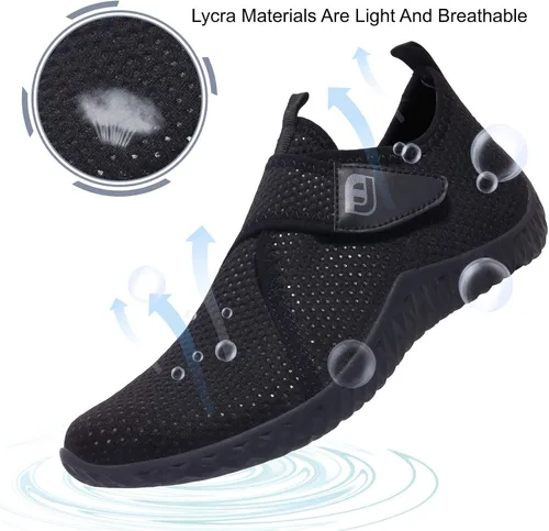 Vista 3 de Zapatos de agua para natación, para mujereshombres, de secado rápido, para playa, senderismo, buceo, navegación, río, deportes acuáticos al aire