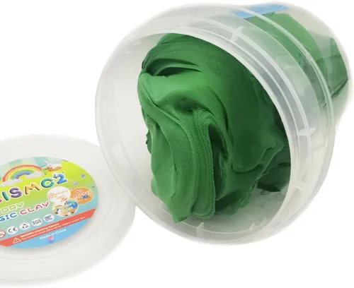 Vista 9 de Arcilla de modelado Air Dry de 10.5 onzas, arcilla mágica ultra ligera, suave, sin grietas, colores primarios para adultos y niños, kit de Negro