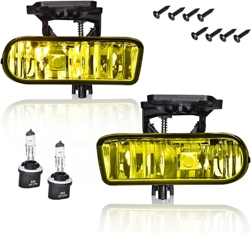Vista 27 de PIT66 Luces antiniebla para parachoques delantero, compatibles con Jeep Grand Cherokee 2005-2010/Jeep Commander 2006-2010 izquierda/derecha