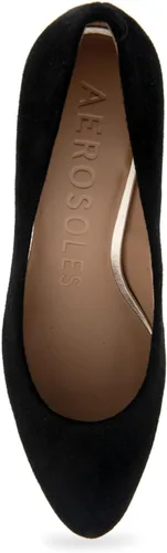 Vista 5 de Aerosoles Zapatos de tacón Betsy para mujer Ante negro