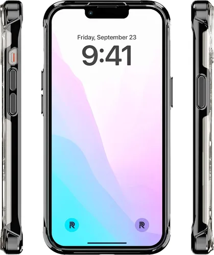 Vista 5 de REBEL Funda transparente para iPhone 13 [Crystal Series Gen-3] compatible con MagSafe, no se amarillea, antiarañazos, protección a prueba de golpes