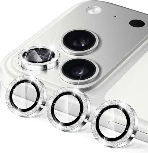 Vista 80 de Compatible con iPhone 13 Pro para iPhone 13 Pro Max, protector de lente de cámara antiarañazos, vidrio templado 9H, protector de cámara de metal a