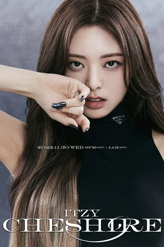 Vista 5 de ( Pre-Order Benefit ) (SPECIAL EDITION) ITZY CHESHIRE Mini Album ( A / B - Random Ver. +1ea Store Gift Card ) K-POP SELAED