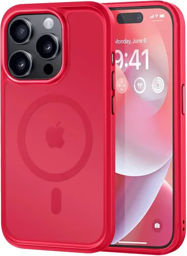Vista 75 de MOCCA - Funda magnética resistente para iPhone XR de 6.1 pulgadas, compatible con MagSafe, funda con protección contra caídas de grado militar