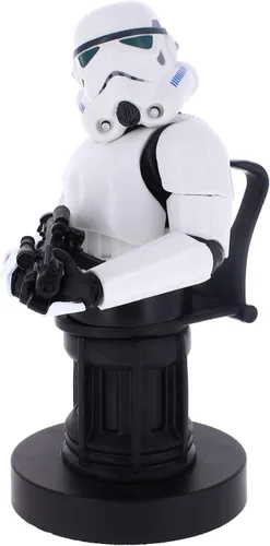 Vista 7 de Exquisite Gaming Imperial Stormtrooper Cable Guy - Soporte para teléfono móvil y controlador multicolor